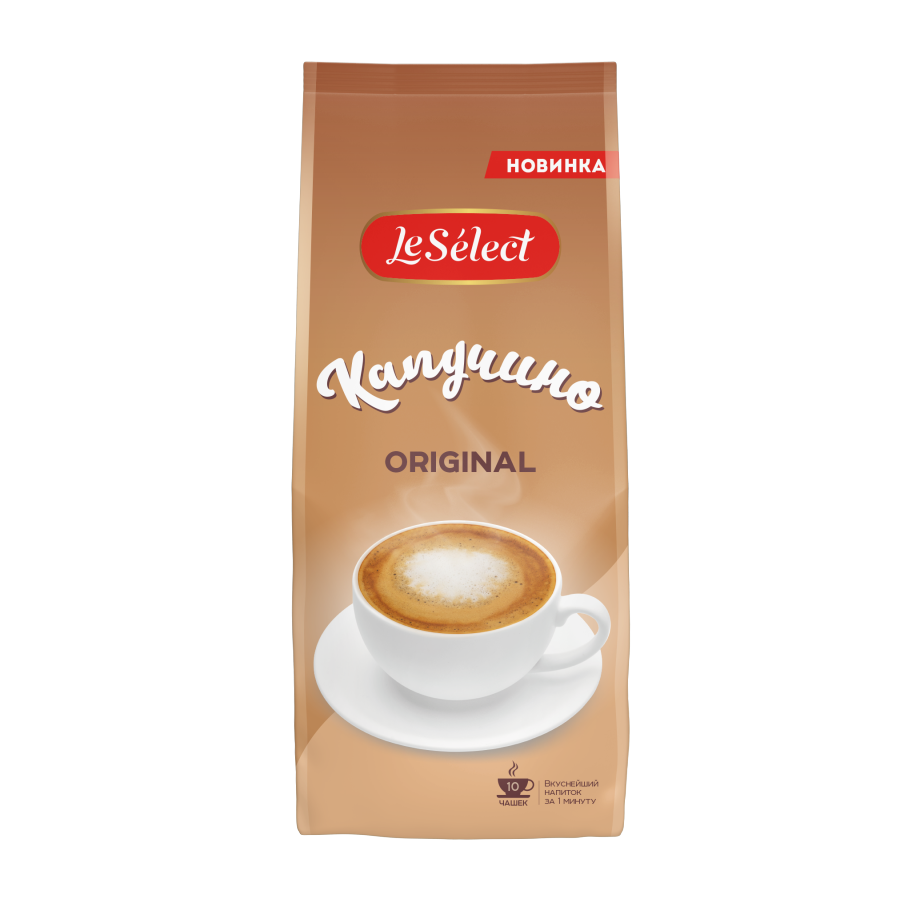 Напиток растворимый фасованный "Капучино Original" "Le Select" 200 г