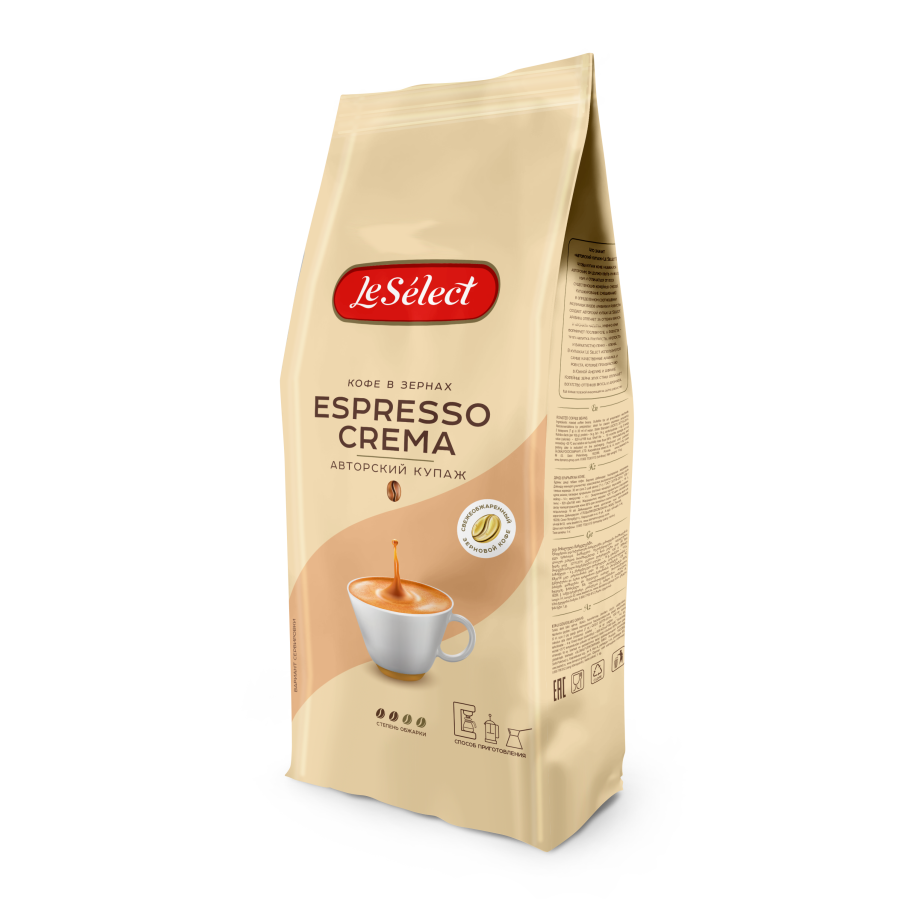 Кофе в зернах "Le Select" Espresso Crema, 1 кг