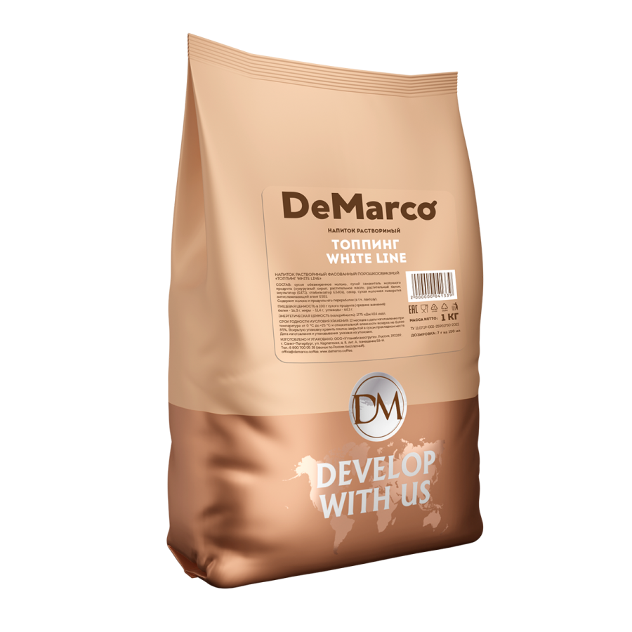 Топпинг De Marco White Line, 1 кг
