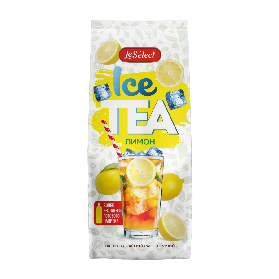 Напиток чайный растворимый фасованый "ICE TEA ЛИМОН" "Le Select" 300 г