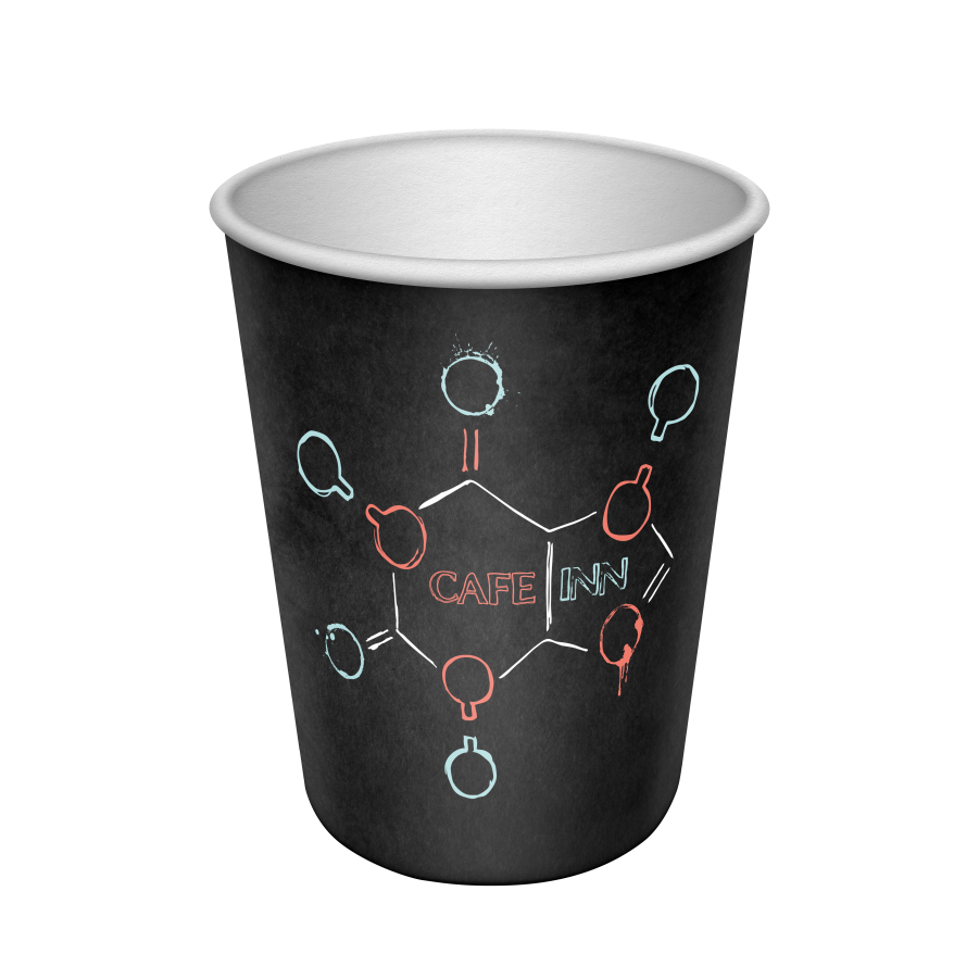 Стак.Бумажный CAFEINN 250 мл, 50*25, (1250шт)