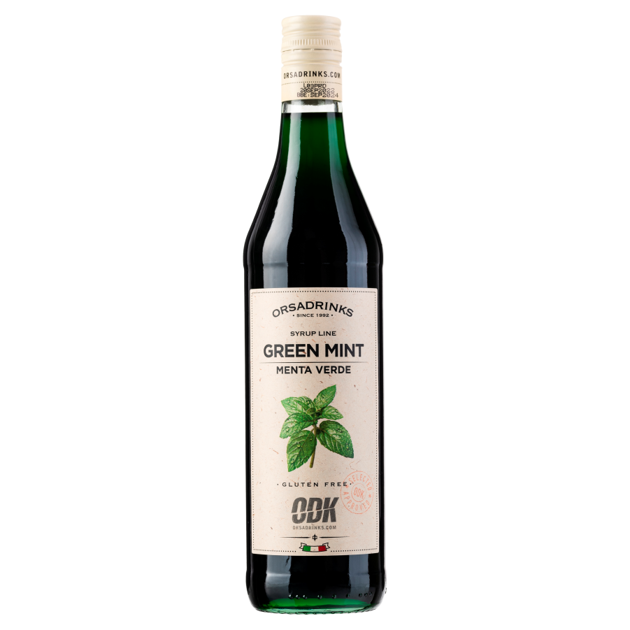 Сироп "Зеленая мята" ODK; стекло 0,75 л
