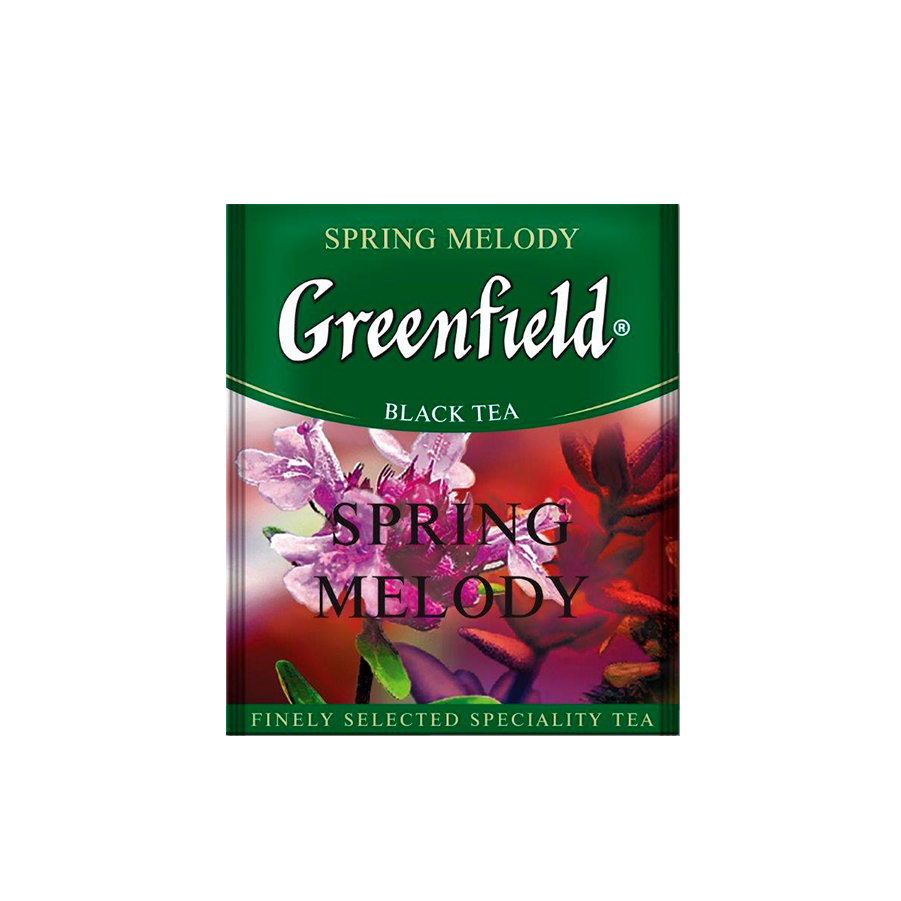 Чай черный Гринфилд Спринг Мелоди (1,5 г * 100 п), пак, п/э