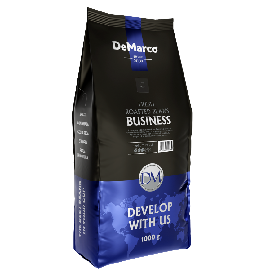 Кофе в зернах De Marco Fresh Roast Business, 1кг