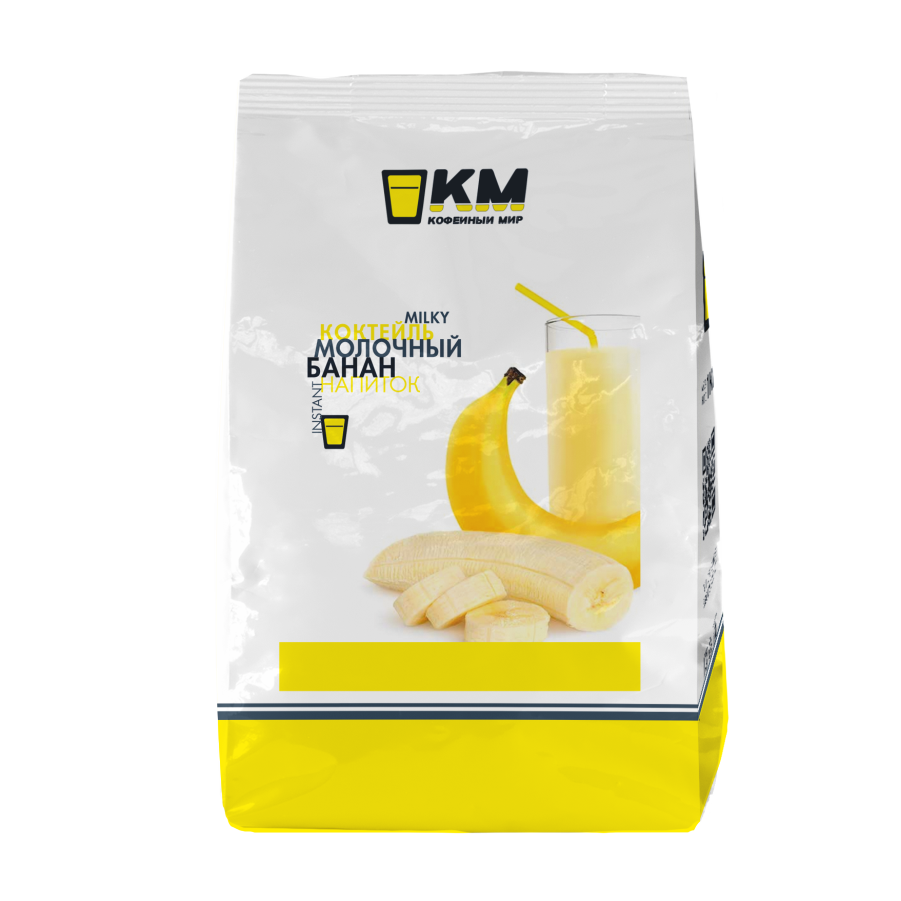 Молочный коктейль "Кофейный мир" с ароматом Банан ,1кг