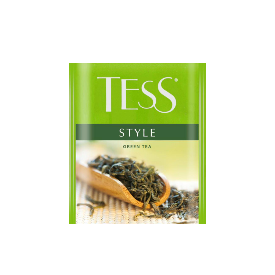 Чай зеленый Тесс Стайл (1,8 г  * 100 п), пак, п/э