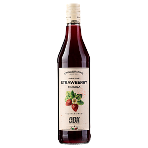 Сироп "Клубника" ODK; стекло 0,75 л